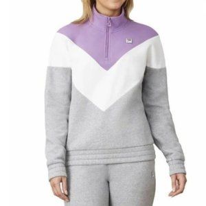 Fila Women's 1/4 Zip Pullover Sweater size L